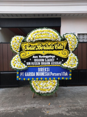 Papan Bunga Duka di Plumpang