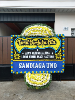 Papan Bunga Duka di Plumpang